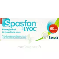 Spasfon Lyoc 80 Mg, Lyophilisat Oral à NEUILLY SUR MARNE