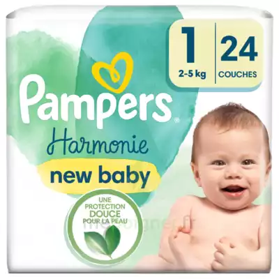 Pampers Harmonie Couche T1 Paquet/24 à NEUILLY SUR MARNE