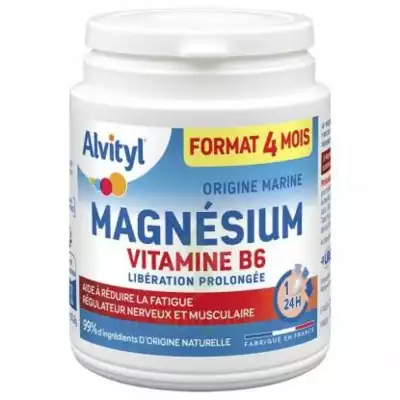 Alvityl Magnésium Vitamine B6 Libération Prolongée Comprimés Lp Pot/120 à NEUILLY SUR MARNE